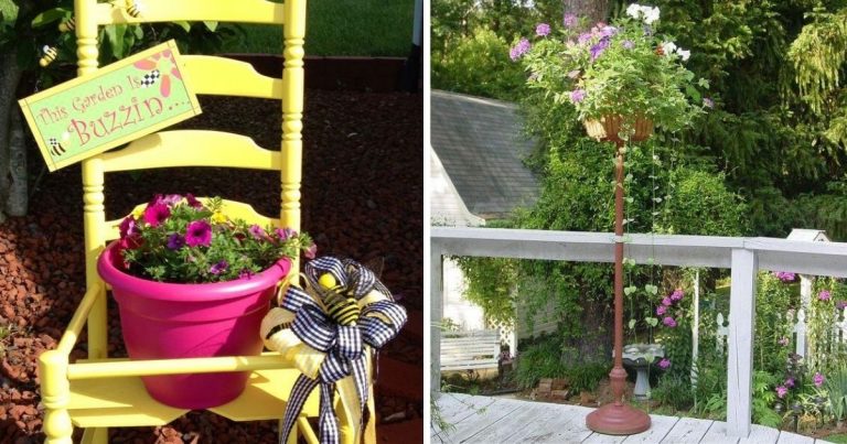17 Plant Stand Ideas That Can Be Made Easily From Old Items