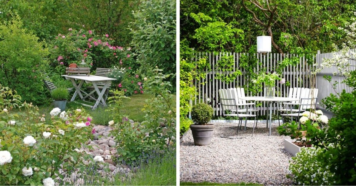 25 Shimmering Relaxation Garden Ideas