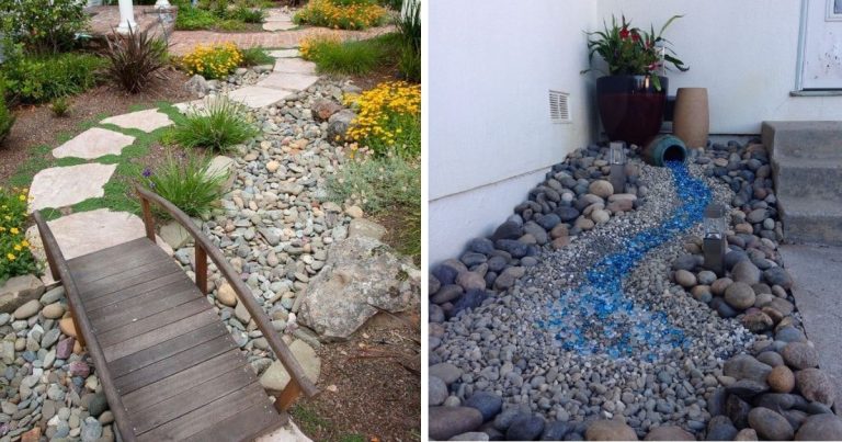 26 Striking Dry Riverbed Landscaping Ideas