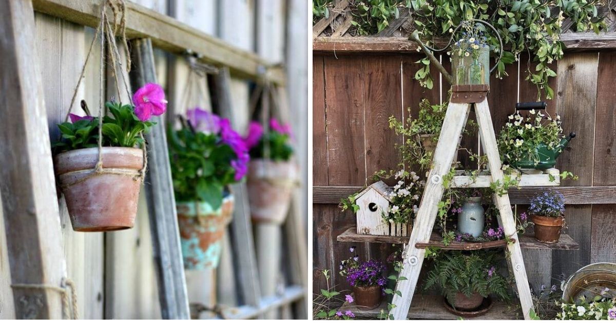 20 Upcycling Wall Garden Ideas