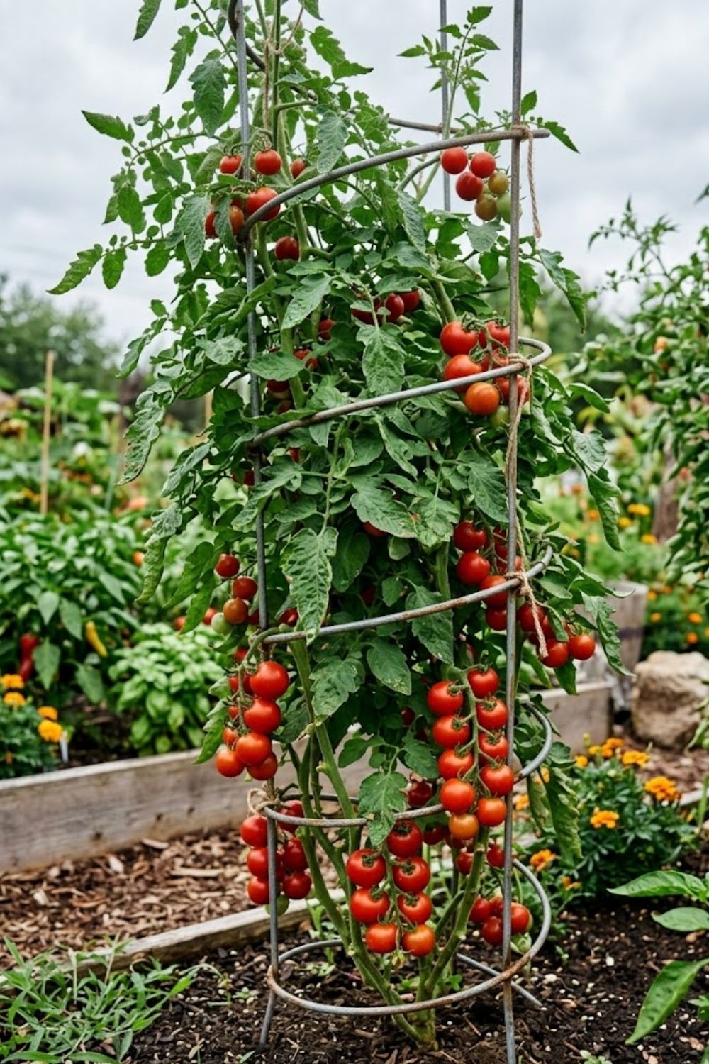2 Easy Tomato Trellis Ideas for Beginners (Simple DIY Garden Supports)